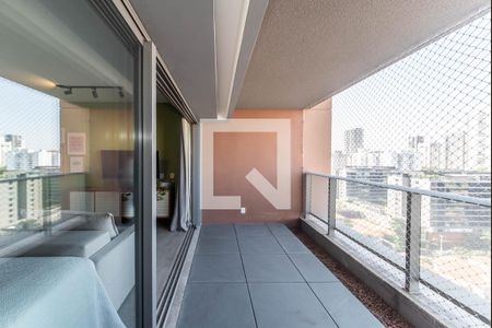 Varanda/Studio de apartamento para alugar com 1 quarto, 43m² em Brooklin Paulista, São Paulo