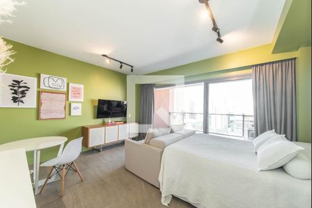 Studio de apartamento para alugar com 1 quarto, 43m² em Brooklin Paulista, São Paulo