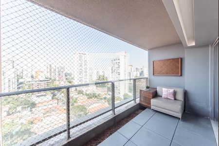 Varanda/Studio de apartamento para alugar com 1 quarto, 43m² em Brooklin Paulista, São Paulo