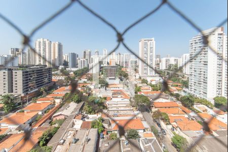 Varanda - Vista de apartamento para alugar com 1 quarto, 43m² em Brooklin Paulista, São Paulo