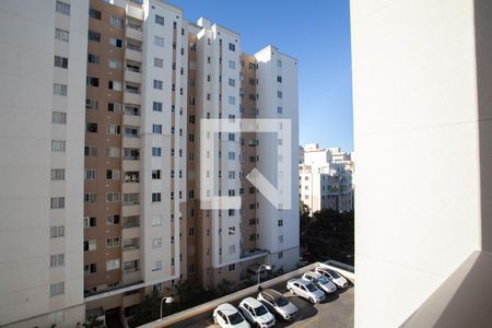 Varanda da Sala de apartamento à venda com 2 quartos, 56m² em Planalto, Belo Horizonte