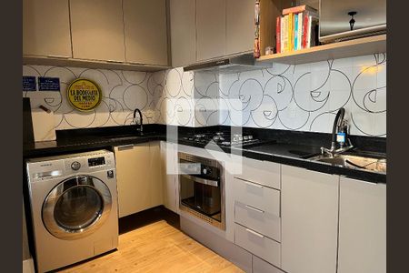 Cozinha de apartamento à venda com 1 quarto, 35m² em Vila Leopoldina, São Paulo