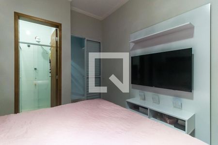 Quarto 1 - Suíte 1 de casa de condomínio para alugar com 2 quartos, 82m² em Jardim Layr, Mogi das Cruzes