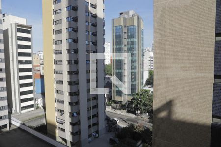 Suíte vista de apartamento à venda com 1 quarto, 28m² em Vila Clementino, São Paulo
