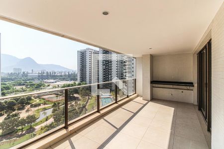 Varanda de apartamento à venda com 4 quartos, 160m² em Barra da Tijuca, Rio de Janeiro