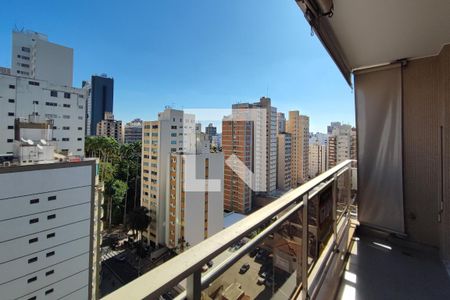 Varanda da Sala de apartamento à venda com 3 quartos, 109m² em Centro, Campinas