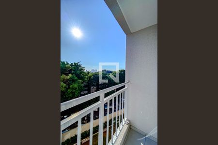 Varanda da Sala de apartamento para alugar com 2 quartos, 40m² em Canindé, São Paulo