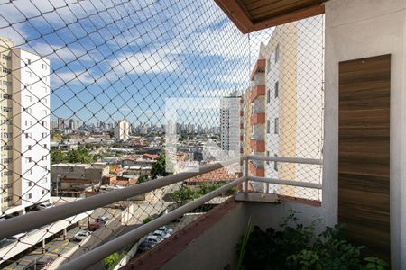 Varanda da Sala de apartamento à venda com 3 quartos, 64m² em Vila Matilde, São Paulo