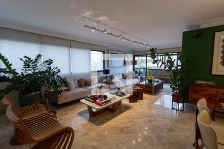 Sala de apartamento à venda com 4 quartos, 173m² em Perdizes, São Paulo