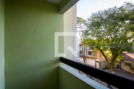 Varanda da sala de apartamento para alugar com 2 quartos, 68m² em Vila Homero Thon, Santo André