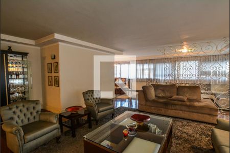 Sala de apartamento à venda com 5 quartos, 294m² em Centro, Santo André