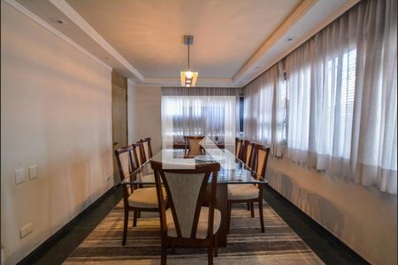 Sala de Jantar de apartamento à venda com 5 quartos, 294m² em Centro, Santo André