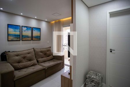 Sala  de apartamento à venda com 2 quartos, 48m² em Centro, Diadema