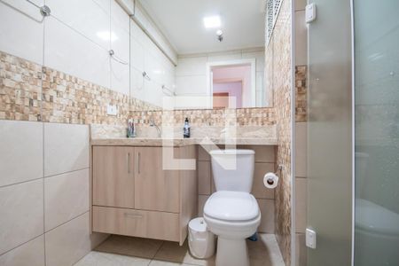 Banheiro da Suíte de apartamento à venda com 2 quartos, 62m² em Vila Osasco, Osasco