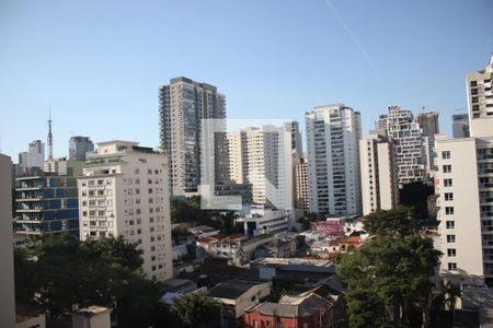 Vista da Varanda de kitnet/studio para alugar com 1 quarto, 28m² em Pinheiros, São Paulo
