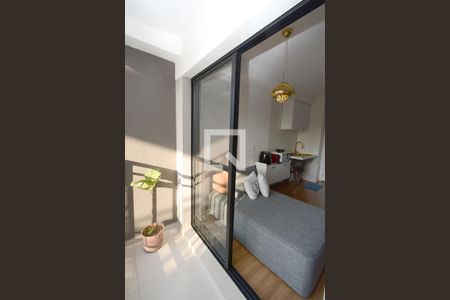 Varanda de apartamento à venda com 1 quarto, 27m² em Veleiros, São Paulo