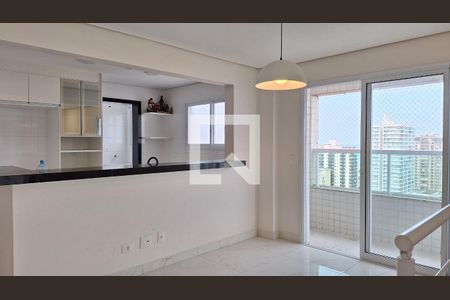 Sala de Jantar de apartamento para alugar com 3 quartos, 180m² em Caiçara, Praia Grande