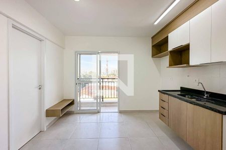 Cozinha  de apartamento à venda com 1 quarto, 29m² em Vila Paulicéia, São Paulo