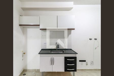 Sala/Cozinha de apartamento à venda com 1 quarto, 30m² em Santo Amaro, São Paulo