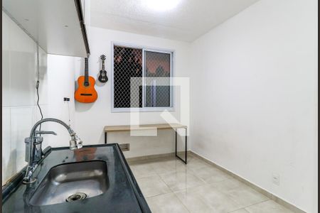 Sala/Cozinha de apartamento à venda com 1 quarto, 30m² em Santo Amaro, São Paulo