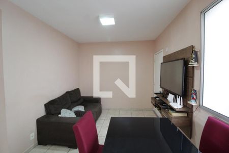 Sala de apartamento para alugar com 2 quartos, 49m² em Chácaras Tubalina E Quartel, Uberlândia