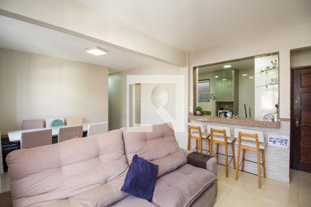 Sala de apartamento à venda com 3 quartos, 84m² em Santa Efigênia, Belo Horizonte