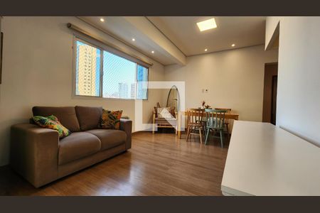 Sala de apartamento para alugar com 1 quarto, 69m² em Ponta da Praia, Santos