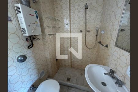 Banheiro da Suíte de apartamento para alugar com 3 quartos, 90m² em Méier, Rio de Janeiro