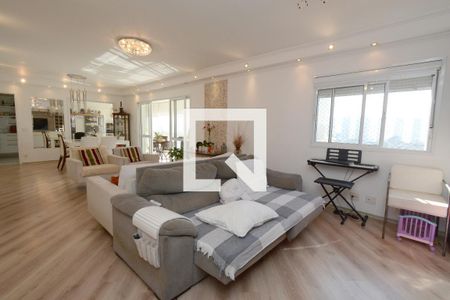 Sala de apartamento à venda com 3 quartos, 181m² em Campo Grande, São Paulo