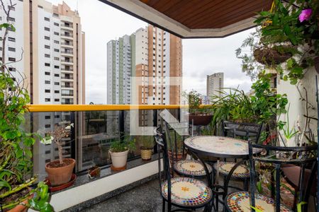 Varanda de apartamento à venda com 3 quartos, 132m² em Água Rasa, São Paulo