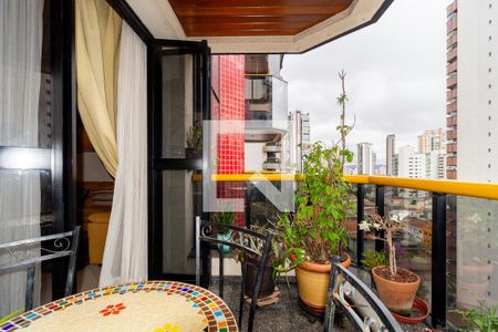 Varanda de apartamento à venda com 3 quartos, 132m² em Água Rasa, São Paulo