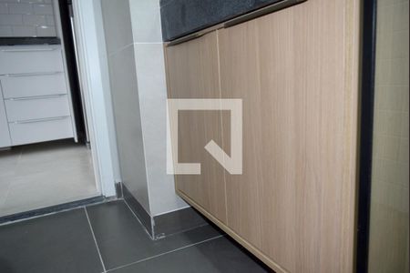 Banheiro de kitnet/studio à venda com 1 quarto, 29m² em Pinheiros, São Paulo