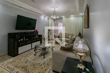 Sala de apartamento para alugar com 3 quartos, 160m² em Barra Funda, Guarujá