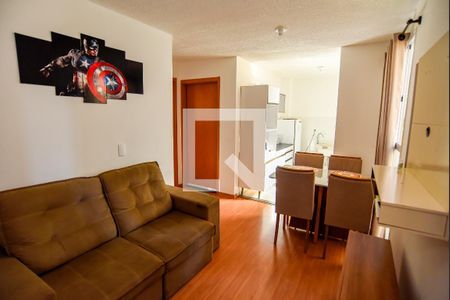 Sala de apartamento para alugar com 1 quarto, 34m² em Cecília, Viamão