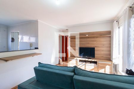 Sala de apartamento à venda com 2 quartos, 53m² em Piratininga, Osasco
