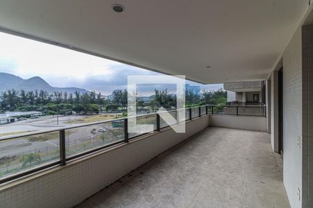 Varanda Sala de apartamento à venda com 3 quartos, 134m² em Barra da Tijuca, Rio de Janeiro