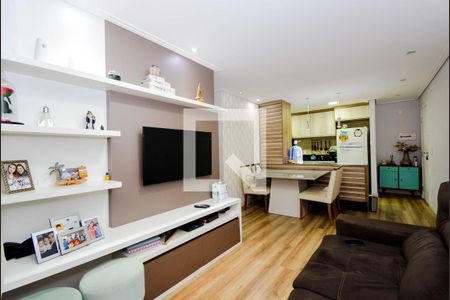 Sala de apartamento à venda com 3 quartos, 77m² em Jardim Flor da Montanha, Guarulhos