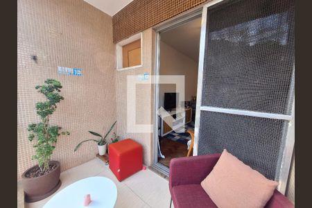 Varanda de apartamento à venda com 1 quarto, 0m² em Catete, Rio de Janeiro