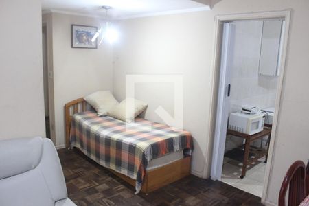 Sala de apartamento para alugar com 3 quartos, 105m² em Boa Vista, São Vicente