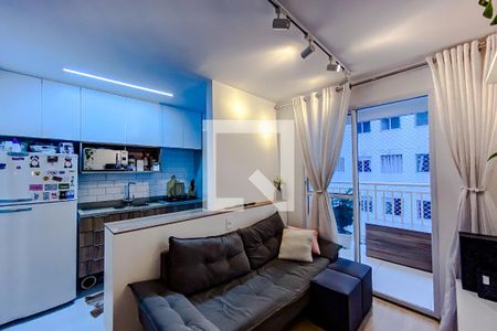 Sala de apartamento à venda com 2 quartos, 45m² em Brás, São Paulo