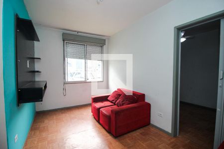 Sala de apartamento para alugar com 1 quarto, 40m² em Cristal, Porto Alegre