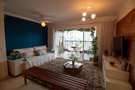 Sala de apartamento à venda com 3 quartos, 110m² em Brooklin, São Paulo