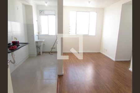 Sala/Cozinha de apartamento à venda com 2 quartos, 43m² em Jardim Monte Alegre, Taboão da Serra