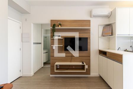 Sala de apartamento à venda com 1 quarto, 35m² em Santa Cecilia, São Paulo