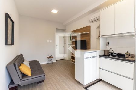 Sala de apartamento à venda com 1 quarto, 35m² em Santa Cecilia, São Paulo