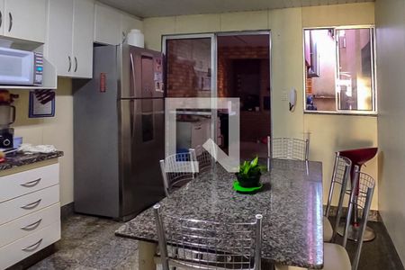Cozinha de casa à venda com 3 quartos, 231m² em Alípio de Melo, Belo Horizonte
