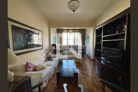 Sala de apartamento à venda com 2 quartos, 120m² em Laranjeiras, Rio de Janeiro