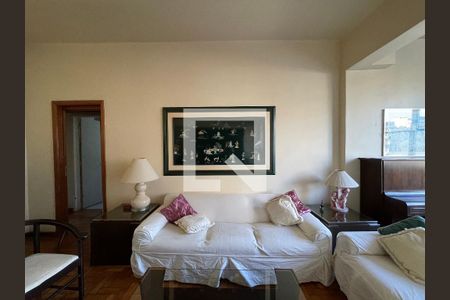 Sala de apartamento à venda com 2 quartos, 120m² em Laranjeiras, Rio de Janeiro