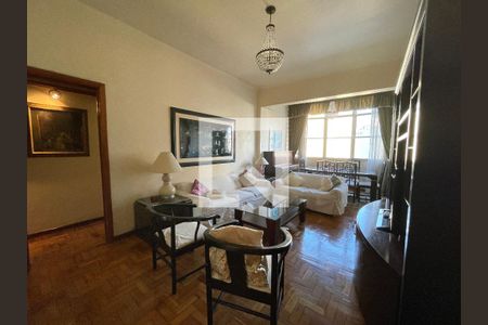 Sala de apartamento à venda com 2 quartos, 120m² em Laranjeiras, Rio de Janeiro