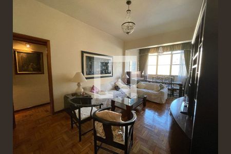 Sala de apartamento à venda com 2 quartos, 120m² em Laranjeiras, Rio de Janeiro